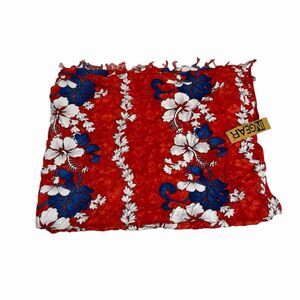 NEW NWT INGEAR Hawaiiian Towel Beach Lightweight Tasseled Floral Cover Thin‎